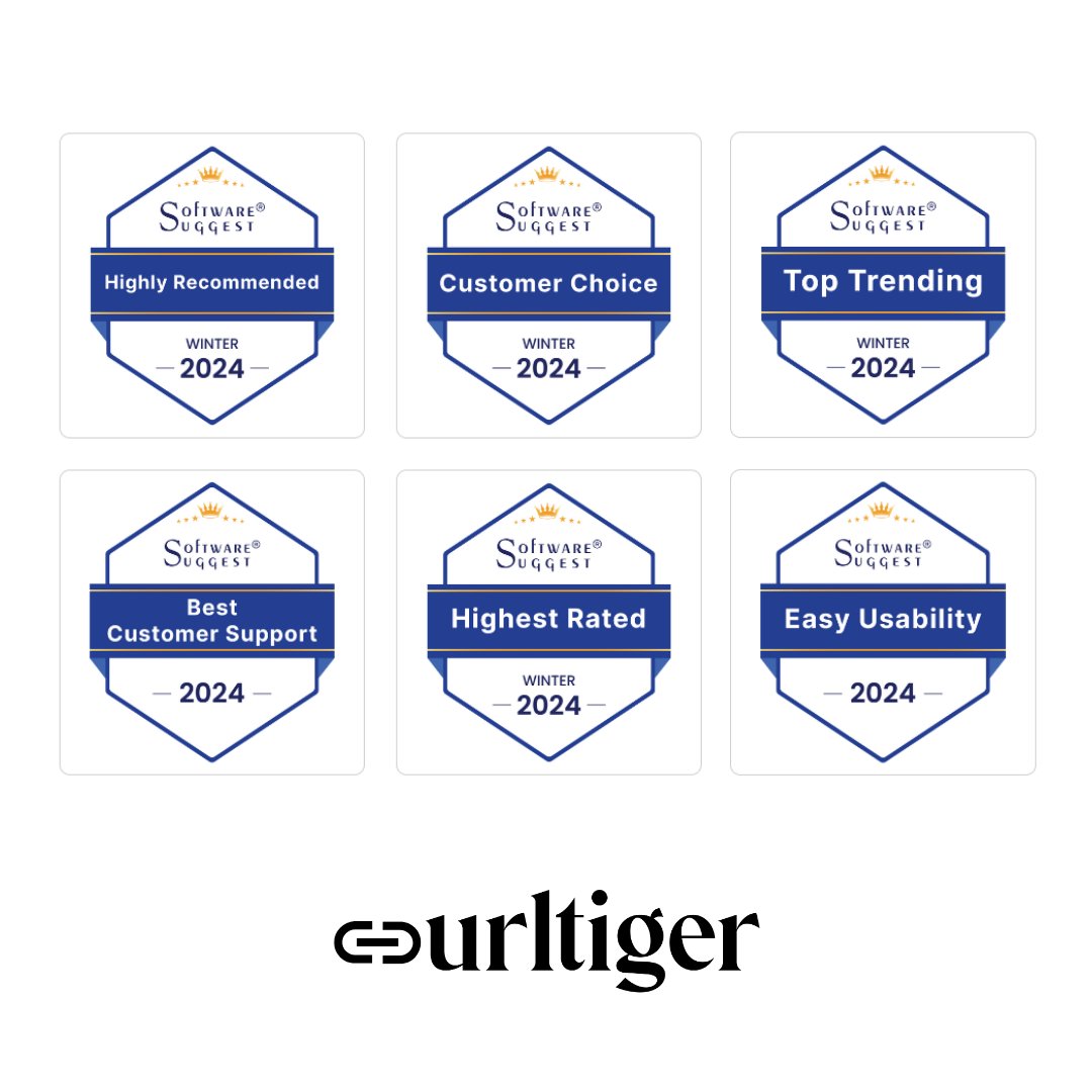 urltigercom's tweet image. 🚀 We're proud to announce that urltiger has been recognized as the Top Rated URL Shortener on SoftwareSuggest! 🏆 We've earned prestigious badges!

Thank you to our amazing users for your trust and feedback! We’re dedicated to helping you streamline your link management.