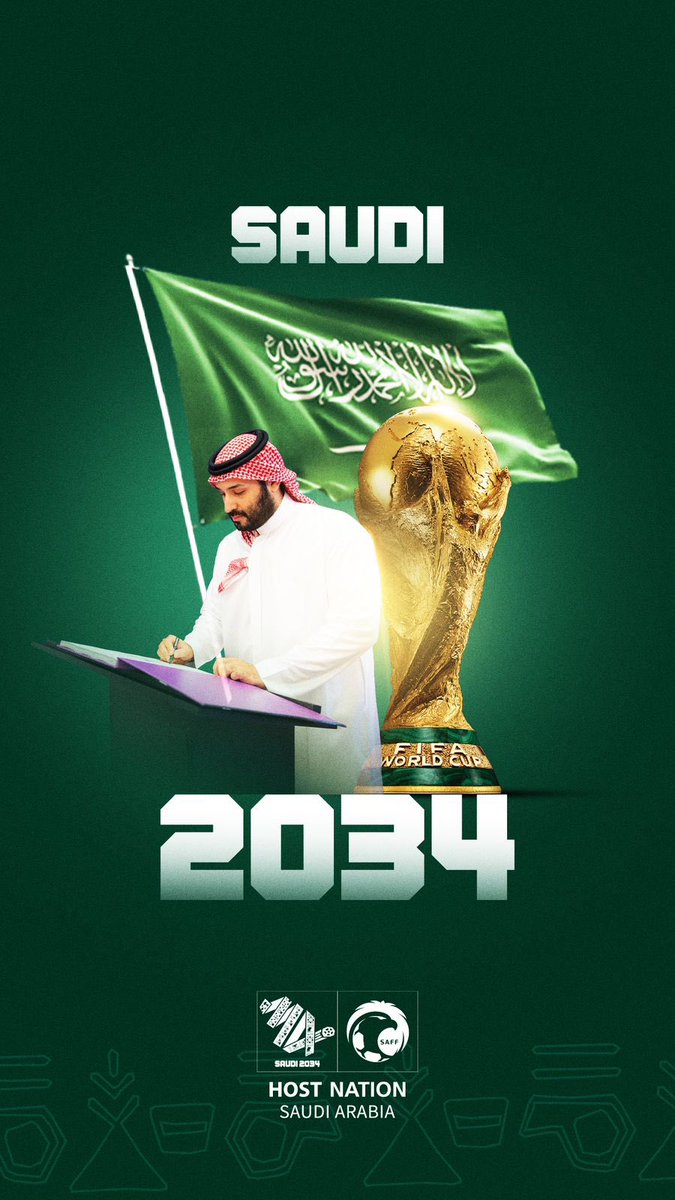 لاتتهرب 😏 , كم بيكون عمرك عند حلول كأس العالم في عام 2034 ؟ 

.
.
.
.
#محمد_بن_سلمان #WelcomeToSaudi34 #Saudi34 #السعودية34  #السعودية2034  #كاس_العالم_في_السعوديه