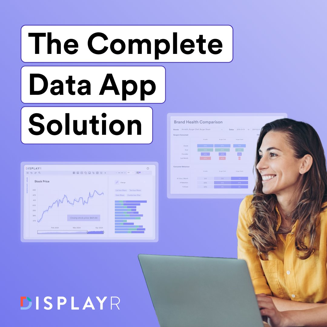 Get up and running quickly with Displayr’s library of pre-built visualizations, widgets, and components that make building interactive apps easy. displayr.com/data-app/?&utm…⁠
#dataapp #Displayr #datainsight⁠