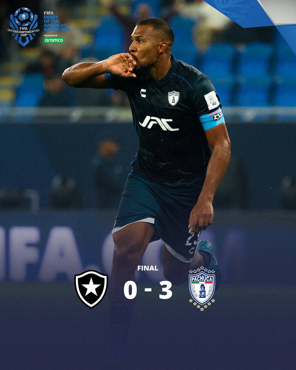 ¡<a href="/Tuzos/">Club de Futbol Pachuca</a> se quedó con el Derbi de las Américas! 🇲🇽🔵

#FIFAIntercontinentalCup