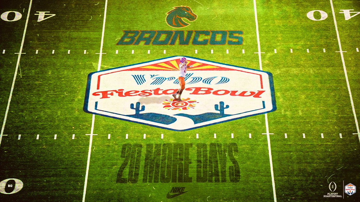 bostevens8's tweet photo. 20 More Days Until The @Fiesta_Bowl. 

#BleedBlue https://t.co/oCf8PiLemI