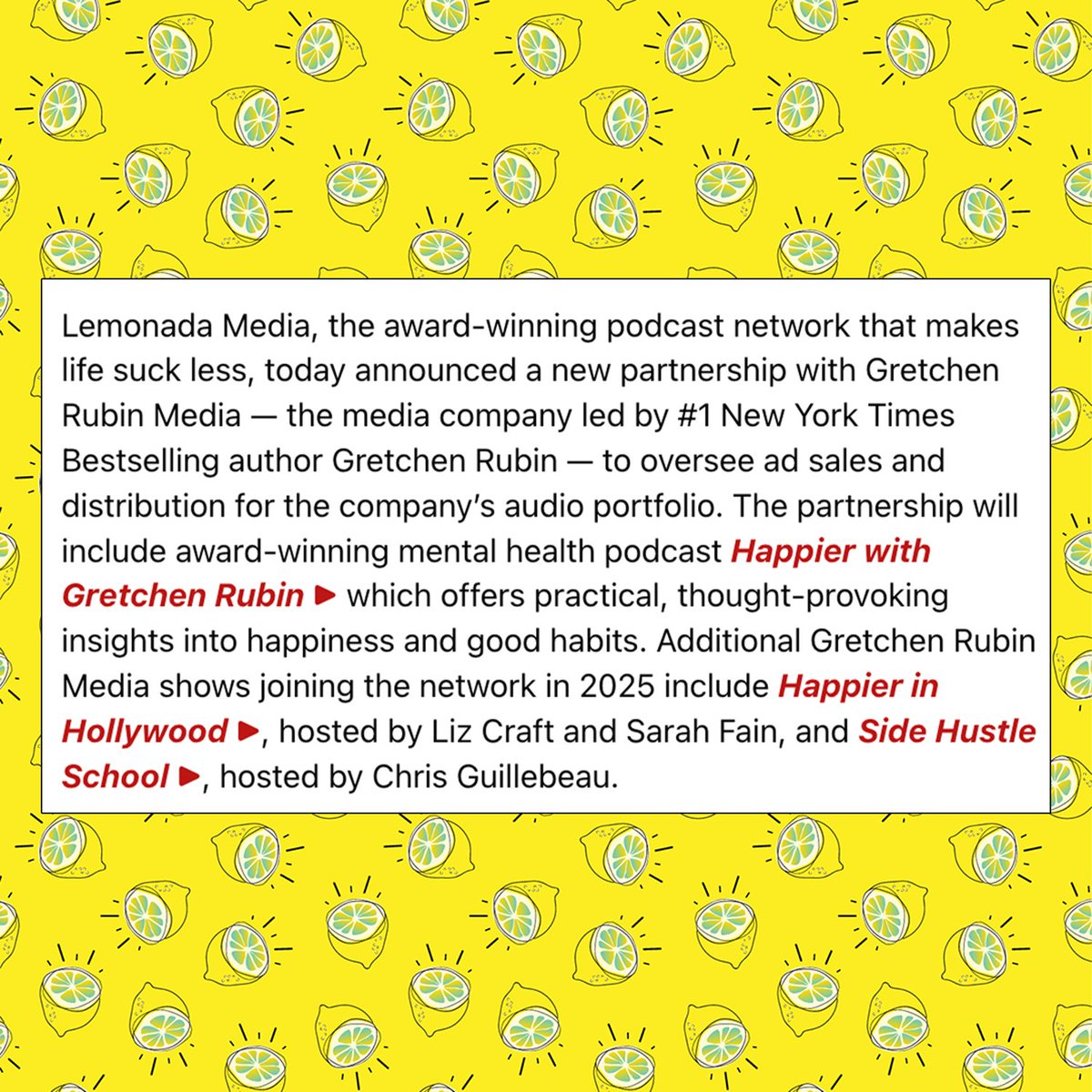 Lemonada Media tweet media