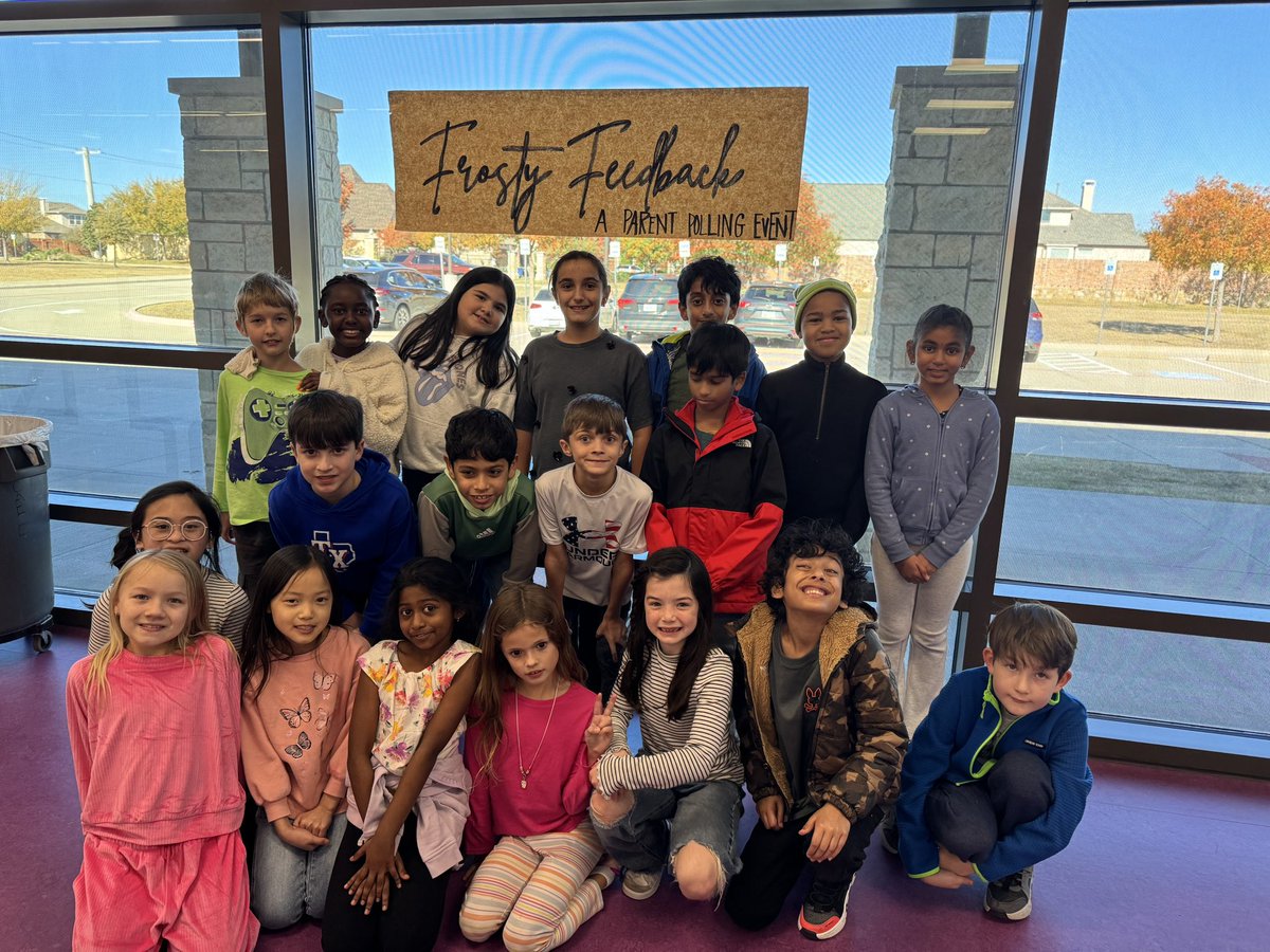 Our Frosty Feeback parent event was a dream! More pics to come! <a href="/VaughnElemFISD/">Vaughn Elementary</a>