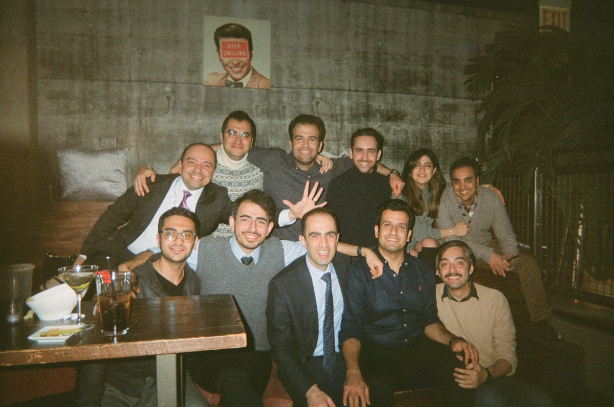 NimaAmeliMed's tweet photo. Throwback vibes with a nostalgic feel—@FarhadPishgar 📸 capturing an unforgettable RSNA 2024 moment! Grateful for this amazing group of friends and colleagues

#RSNA2024 #RadiologySquad #match2025 https://t.co/9yiiSsJhfV