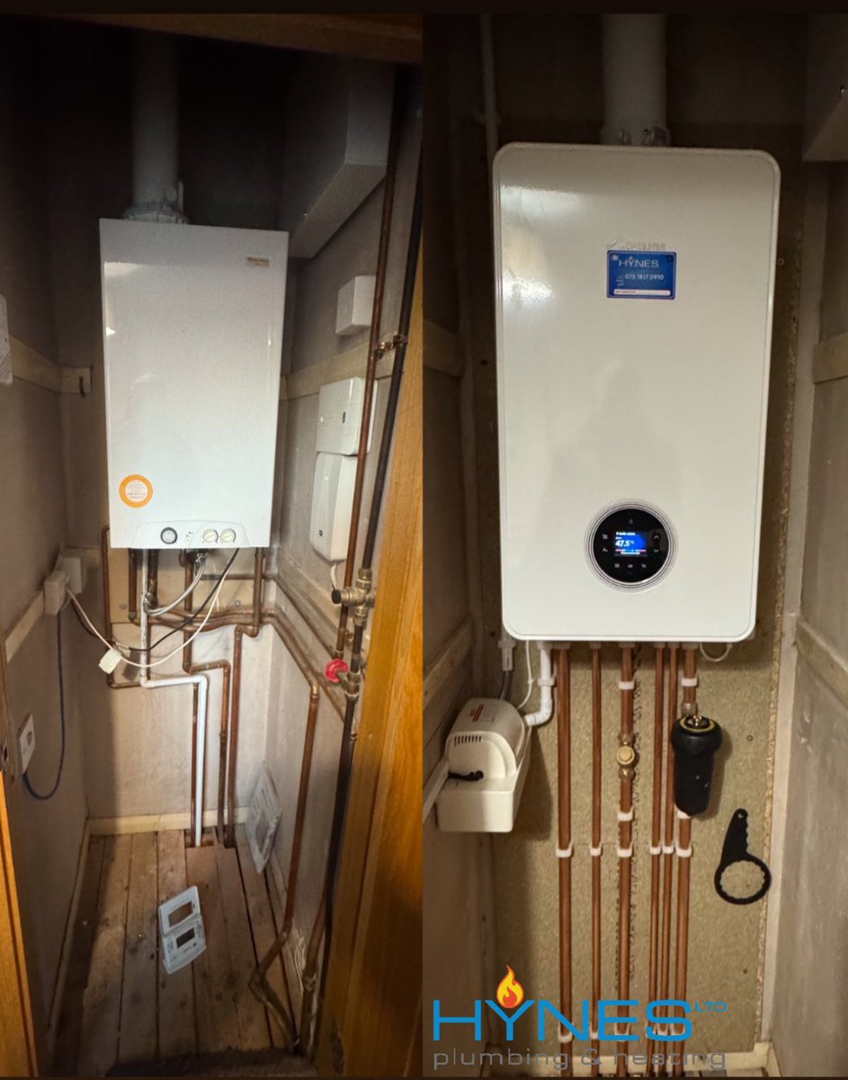 Hynesheatingltd's tweet photo. Boiler installation :
#hynesplumbingheatingltd
#worcesterbosch #heating #plumbing  @WorcesterBosch https://t.co/zOpJogskOg