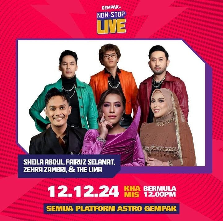 lizerieza30's tweet photo. 12.12 Jom kita tgk live Abg FS
Di TT Astro Gempak 
Good luck &amp; all the best FAIRUZ SELAMAT!
YOU can do this!
FIGHTING💪🏼

° Bintang Cuckoo Paling Gempak °

•Vote For Fairuz Selamat•

#GV11XCUCKOO #GV11FAIRUZSELAMAT
#GV11
#gegarvaganza2024 https://t.co/2EvAbsKDwD
