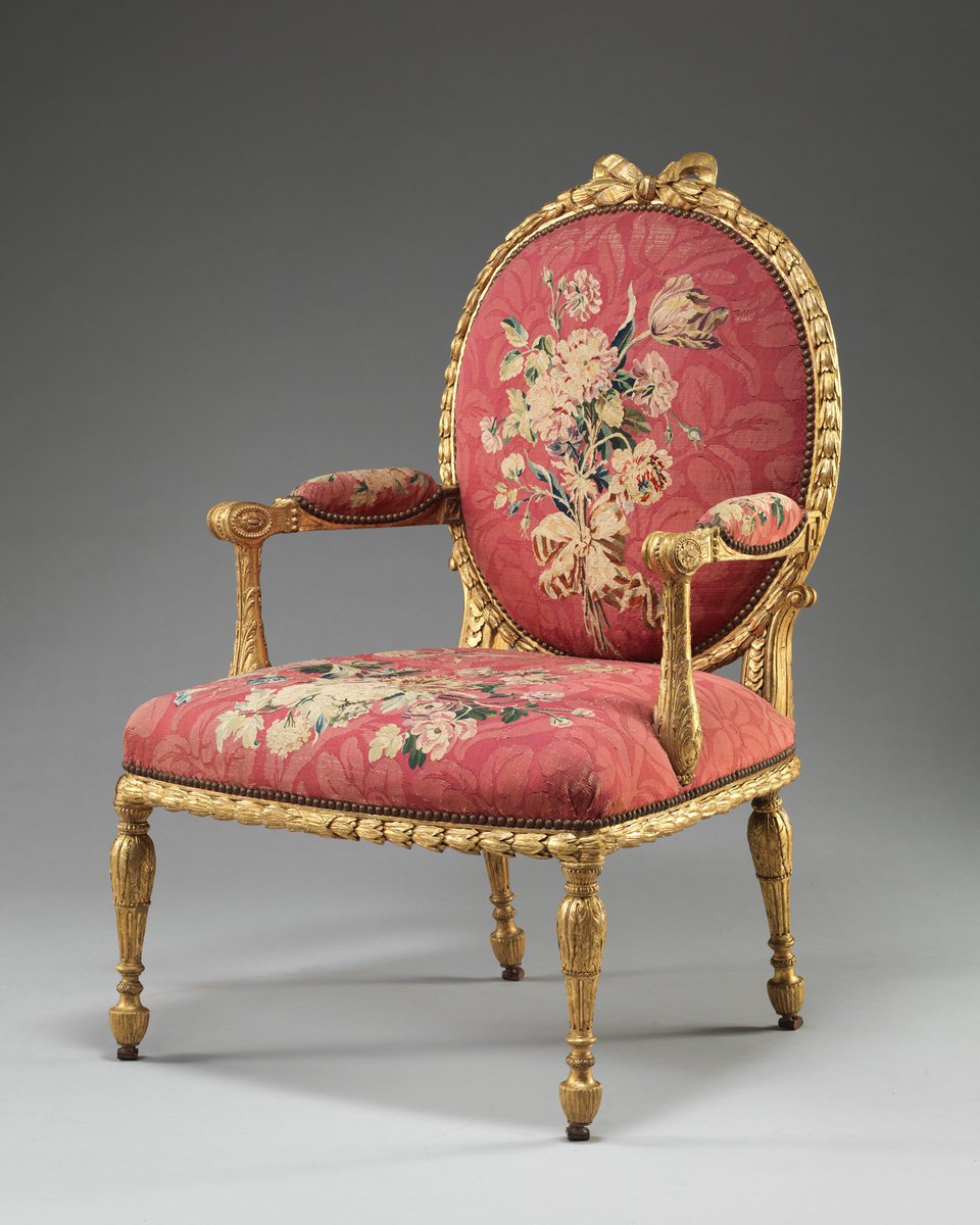 heartefact's tweet image. armchair, 1769–71.
british and french culture.