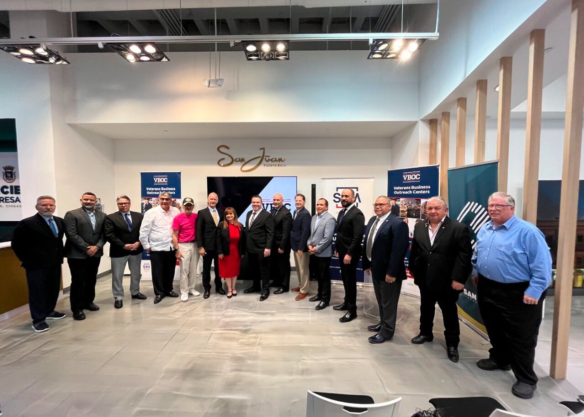 SBA_PuertoRico's tweet image. We are pleased to announce the inauguration of the new #VBOC in support of veteran entrepreneurs in PR and the USVI. The ceremony featured remarks from SBA leaders, emphasizing veteran empowerment. #Veterans