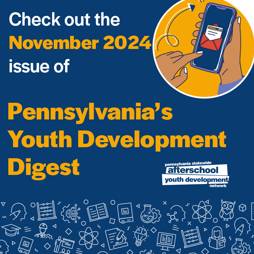 #ICYMI, Watch youth voices from 2024 Advocacy Day and meet a 2025 #ELOempowerOST keynote speaker in the November PSAYDN Youth Development Digest! hubs.ly/Q02_jfpW0