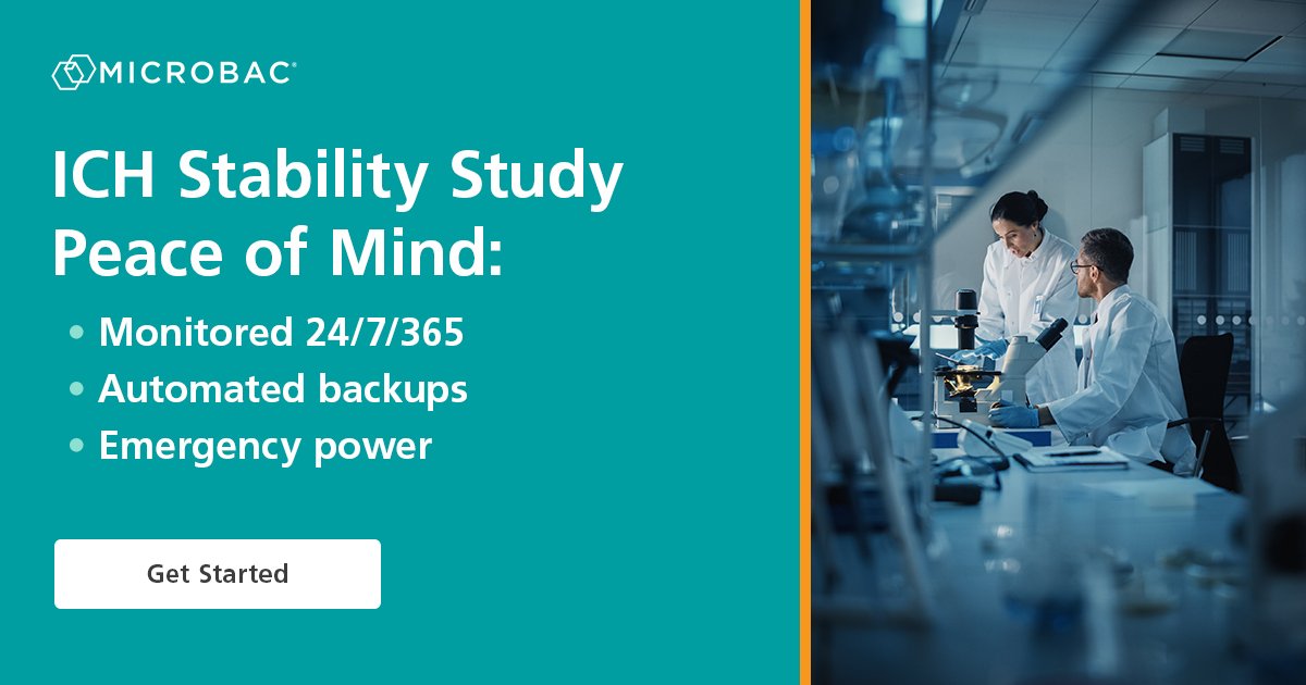 Microbaclabs's tweet photo. Microbac manages complex stability studies with 24/7 monitoring, detailed documentation, and customized protocols, making it easier to ensure safety and compliance across conditions. 

https://t.co/e8DIhMlN2m

#StabilityStudies #StabilityTesting https://t.co/cRZO6lLiuw