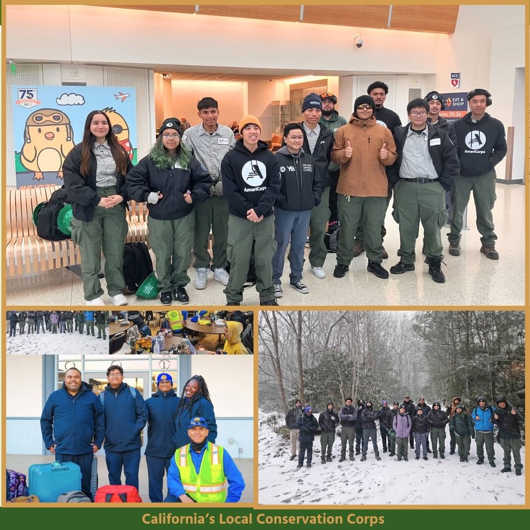 LocalCorps's tweet photo. Weโre proud to announce that @TheCCLB & @SJ_ConservationCorps joined an @AmeriCorps Disaster Response Team mission on 11/21 to provide emergency relief in NC, post-Hurricane Helene. This is #CorpsWork in actionโserving with purpose, heart, and resilience. #LocalcorpsStrength https://t.co/rOVtWze9lN