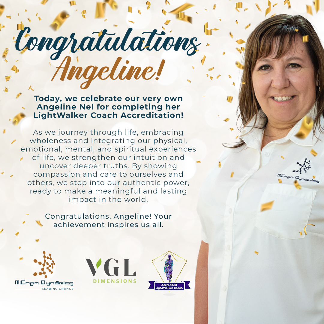 VGLDimensions's tweet photo. 🎉Shining Bright: Celebrating Angeline Nel, Our Latest LightWalker Coach!

Curious about becoming a LightWalker coach?
 Visit https://t.co/AfPr9bA0Km for more info / reach out to:
📧 Taryn Sydow at taryn@lightwalkerconsulting.com
📧 Erich Viedge at erich@lightwalkerconsulting.com https://t.co/OVKfoUjm5Y