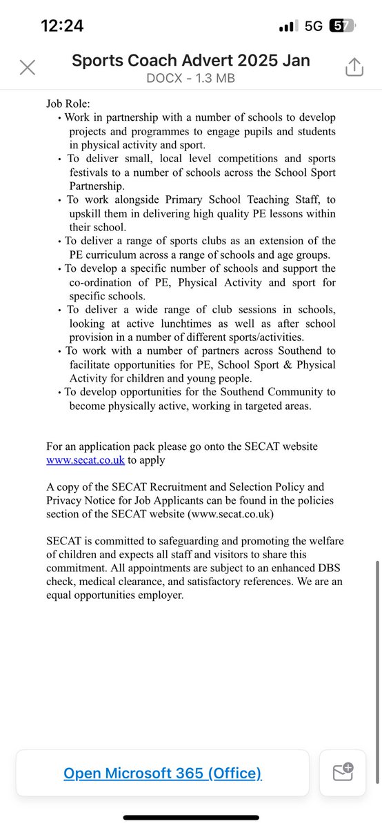Southend East School Sports Partnership (@southendssp) on Twitter photo COACHING JOB 🚨
looking to add to our team to support our curriculum programme and our wide range of competitions including our Athletics and Gifted and talented academies.
If you have any questions please inbox me. <a href="/YourSouthend/">Your Southend</a> <a href="/ActiveEssex/">ActiveEssex</a> <a href="/activesouthend/">activesouthend</a> <a href="/SouthendCityC/">Southend-on-Sea City Council</a> COACHING JOB 🚨
looking to add to our team to support our curriculum programme and our wide range of competitions including our Athletics and Gifted and talented academies.
If you have any questions please inbox me. <a href="/YourSouthend/">Your Southend</a> <a href="/ActiveEssex/">ActiveEssex</a> <a href="/activesouthend/">activesouthend</a> <a href="/SouthendCityC/">Southend-on-Sea City Council</a>