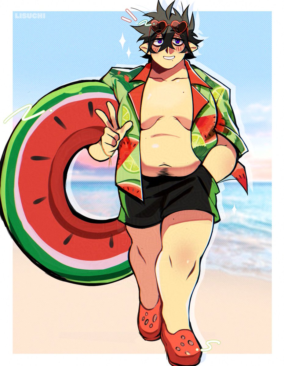 [OC]
Thank you Housamo for once again inspiring me for OC designs/outfits.