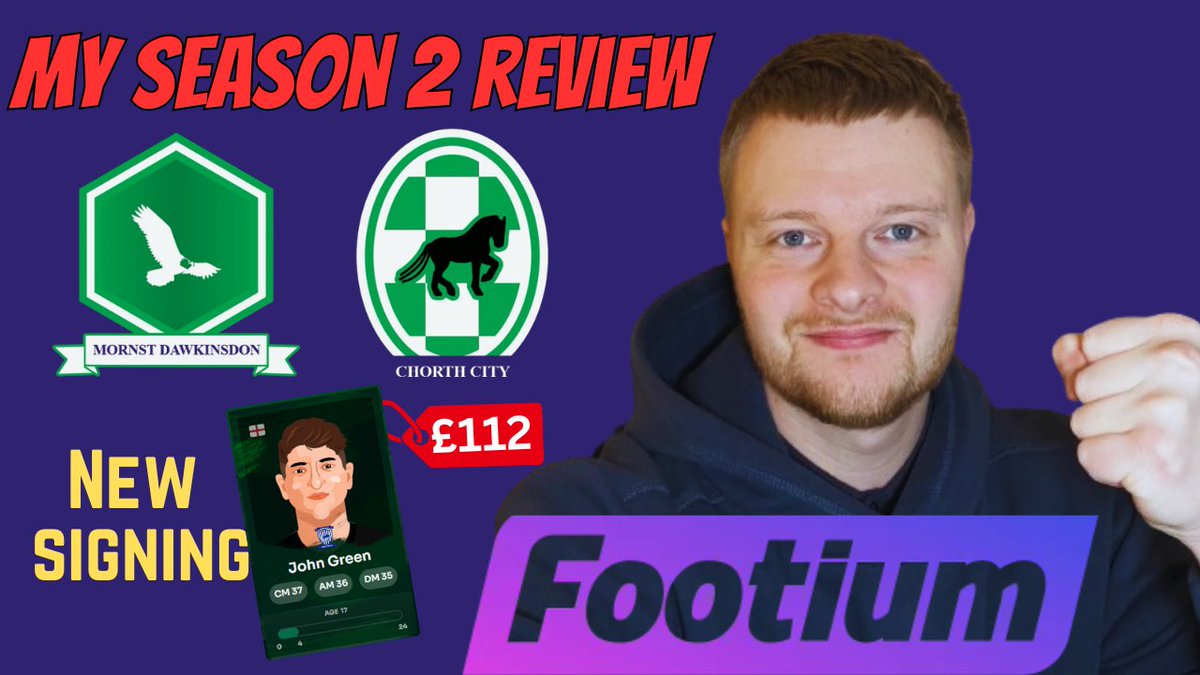 My Season 2 <a href="/Footium/">Footium</a> Review⚽️

-Where did both clubs finish?📈
-How much did we earn from S2?💰
-Season 3 announcement😍

Video link below👇

youtu.be/E8-docjB2d0