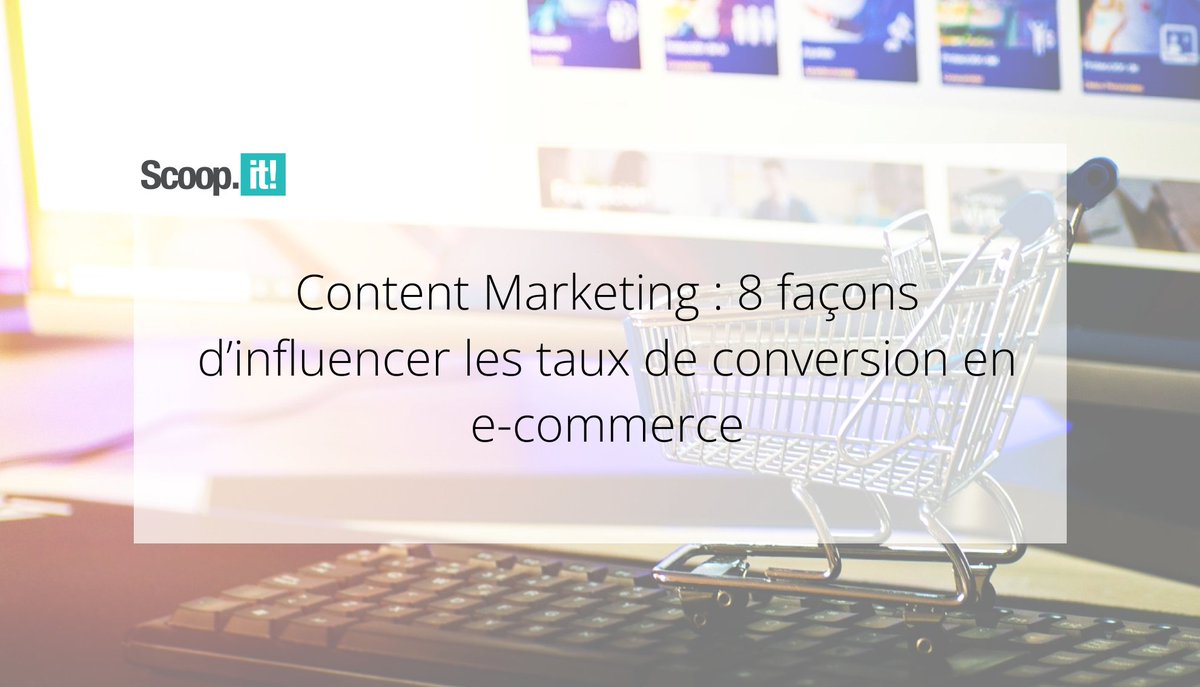 hbrevet's tweet image. Content Marketing : 8 façons d’améliorer les taux de conversion en e-commerce #tauxdeconversion #ecommerce hubs.ly/Q02_30b20