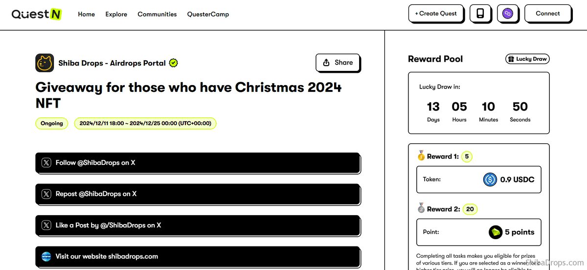 ShibaDrops's tweet photo. New post (This Christmas 2024 we want to leave you a small gift.) has been published on Shiba Drops #SpellborneCreate- https://t.co/GKrfrcfj7x https://t.co/1MM6LV5nJ3