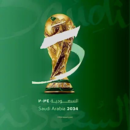 من روح الضيافة السعودية وأرض الحرمين، أهلاً بالعالم في كأس العالم. ⚽️🇸🇦
 #السعودية2034