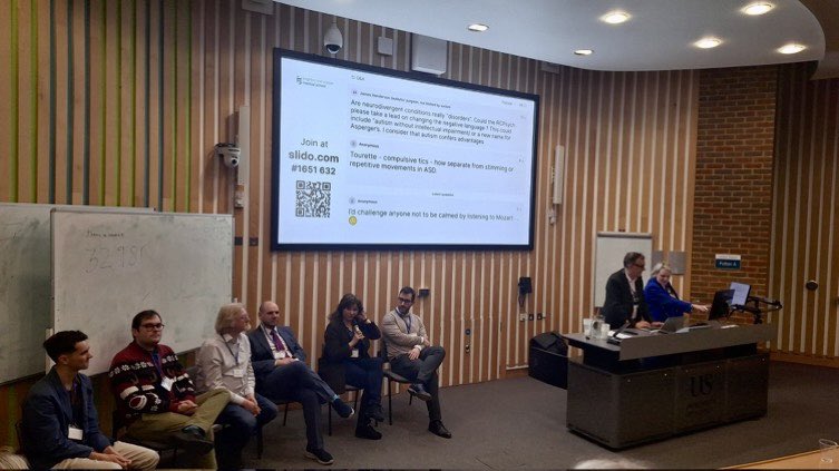 Jane Green MBE FCCT connective 😶 (@jgjanegreenmbe) on Twitter photo The last speaker panel of the day from this wonderful conference with various speakers and Chairs
<a href="/rcpsychNDPSIG/">NDP SIG</a> #NDPSIG2924 #thinkingDifferently #UlrichMullerSedgewick
<a href="/BendyBrain/">BendyBrain: Dr Jessica Eccles</a> #BErin <a href="/PerinatalBirder/">Sam Porter</a> #MKinnear <a href="/Autistic_Doc/">Seb Shaw (he/him) 🏳️🌈</a> #MEvison The last speaker panel of the day from this wonderful conference with various speakers and Chairs
<a href="/rcpsychNDPSIG/">NDP SIG</a> #NDPSIG2924 #thinkingDifferently #UlrichMullerSedgewick
<a href="/BendyBrain/">BendyBrain: Dr Jessica Eccles</a> #BErin <a href="/PerinatalBirder/">Sam Porter</a> #MKinnear <a href="/Autistic_Doc/">Seb Shaw (he/him) 🏳️🌈</a> #MEvison