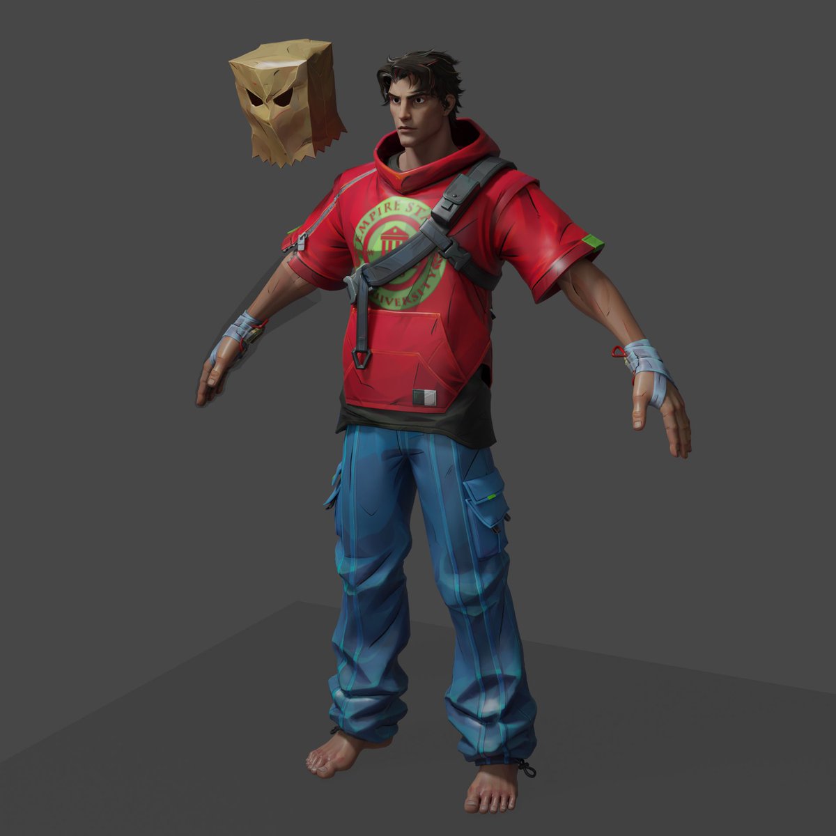 _notrose's tweet image. while everyone is freaking out over the squirrel girl model, i have downloaded the marvel rivals models for a different purpose: to see how hot they made spider-man under the mask