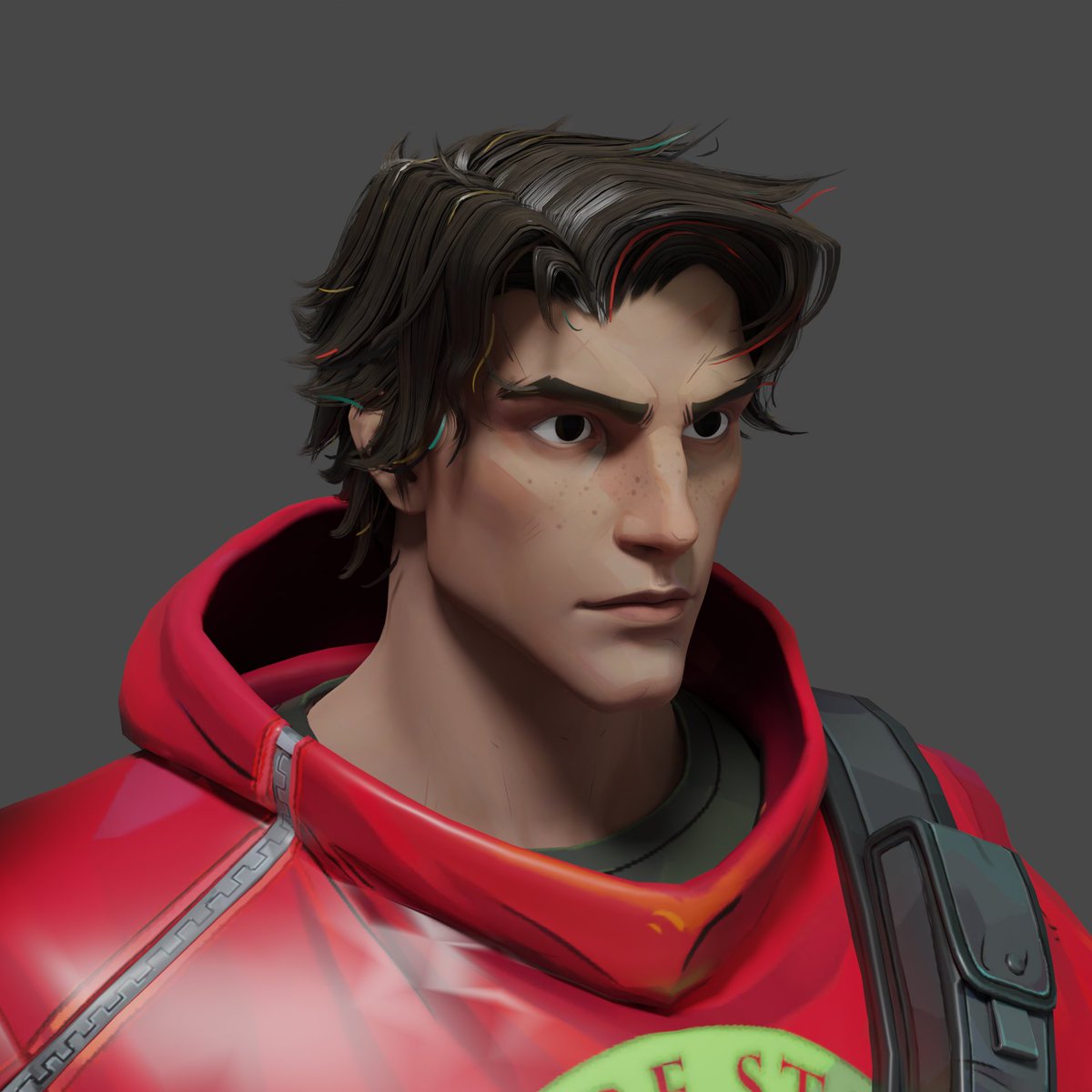 _notrose's tweet image. while everyone is freaking out over the squirrel girl model, i have downloaded the marvel rivals models for a different purpose: to see how hot they made spider-man under the mask