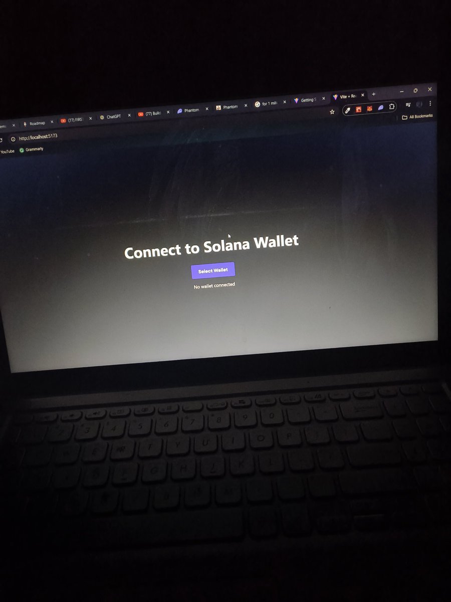 aravindR011's tweet photo. Day 9 of the #Solana Learn in Public series! Today, I built a simple React app that connects with a wallet using Web3.js. Learned about Web3.js yesterday and put it into practice today! Many more to go π #Web3 #Solana #LearnInPubli https://t.co/NNaD0sH3H2