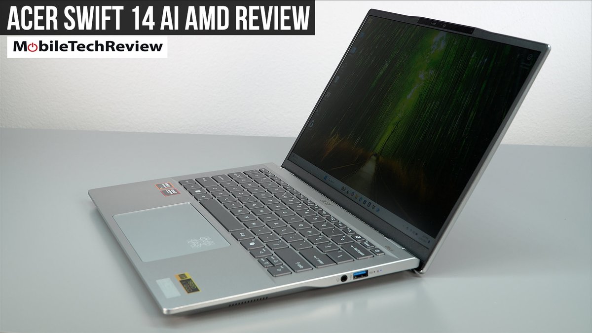 lisagade's tweet image. My review of the Acer Swift 14 AI, the fastest edition with AMD Zen 5 inside: youtube.com/watch?v=Mk-Enf…