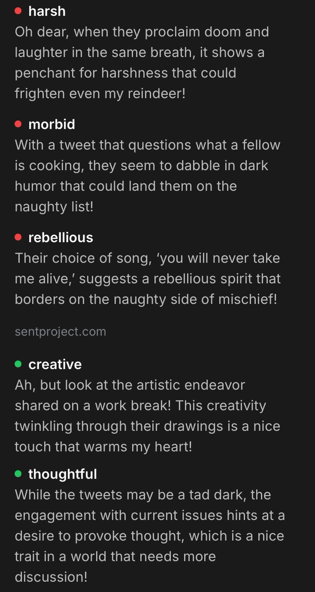 quotablequoting's tweet photo. fuck you santa https://t.co/nYrfn47JtV