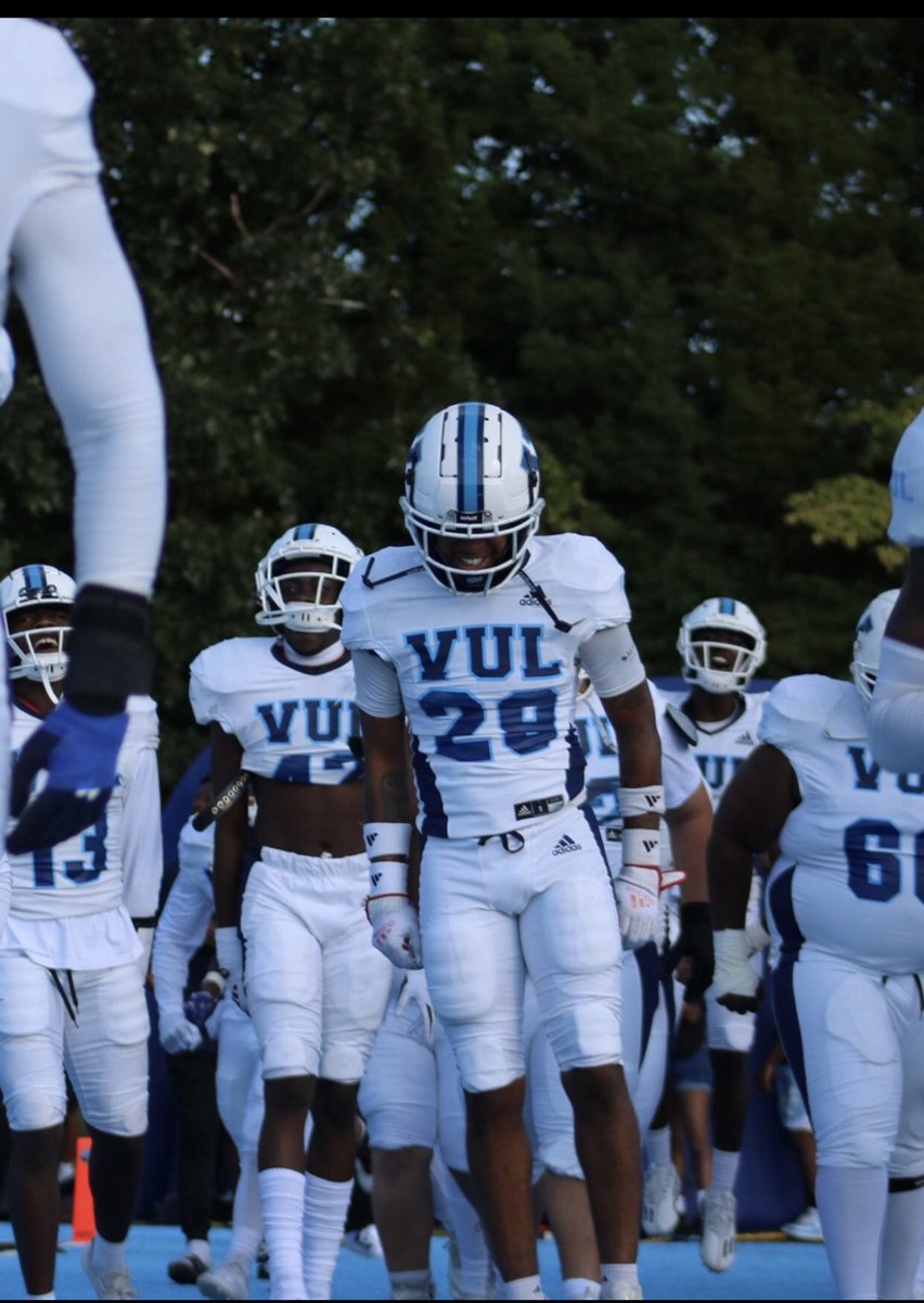 Blessed to receive my 4th offer from <a href="/FootballVul/">VUL Football</a> <a href="/StephenNimmer/">Stephen Nimmer</a> <a href="/baja_2/">Coach Lewis</a> <a href="/coachrambert/">Bernard Rambert</a> <a href="/T_Hop7/">Troy McGowens II</a> <a href="/amanirichburg88/">Coach Cap</a> <a href="/powdersvillefb/">Powdersville Football</a>