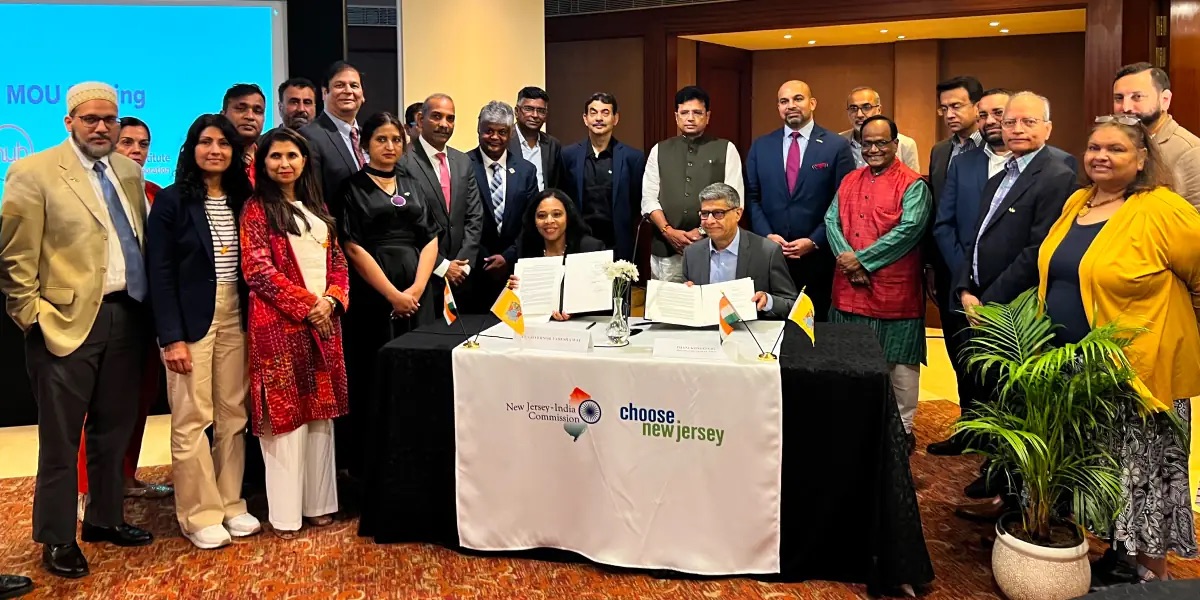 New Jersey Innovation Institute (NJII) (@newjerseyii) on Twitter photo We’re proud to announce a groundbreaking collaboration!
The Commission, in partnership with <a href="/ChooseNJ/">Choose New Jersey</a>, has facilitated the signing of a MOU between NJII and T-Hub Foundation, India’s premier startup incubator.
🔗 Read the full announcement: njii.com/in-the-news/li… We’re proud to announce a groundbreaking collaboration!
The Commission, in partnership with <a href="/ChooseNJ/">Choose New Jersey</a>, has facilitated the signing of a MOU between NJII and T-Hub Foundation, India’s premier startup incubator.
🔗 Read the full announcement: njii.com/in-the-news/li…