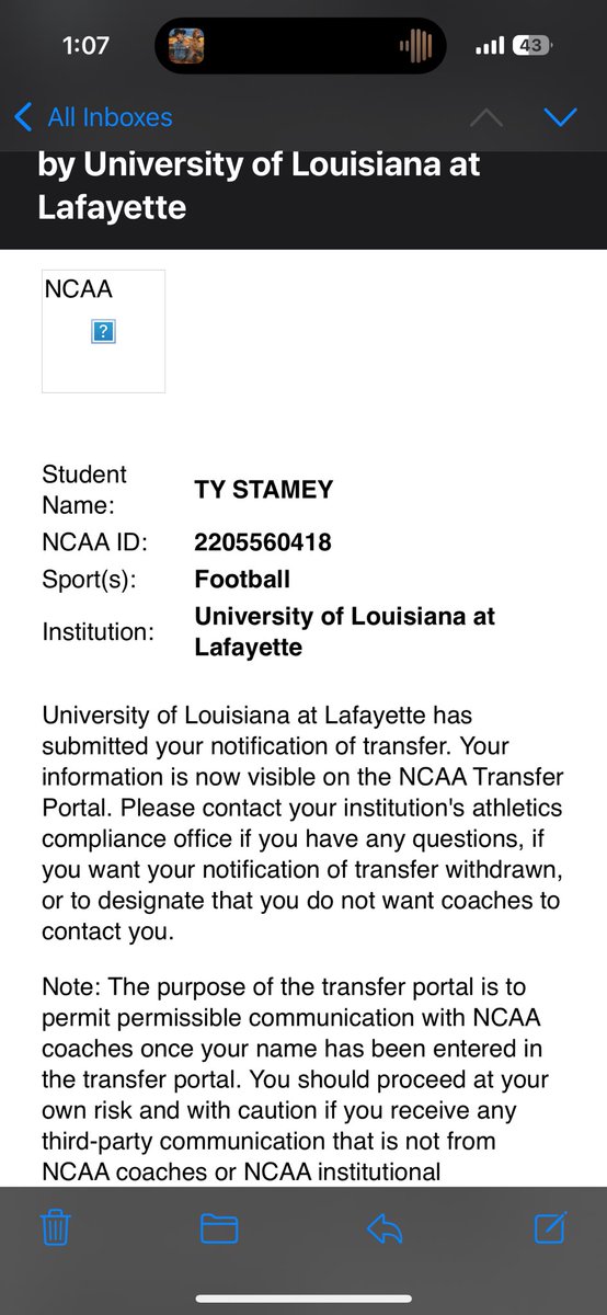 Ty Stamey tweet media