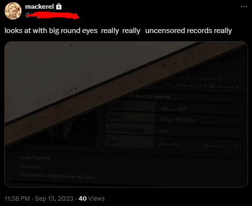 sauryscoots's tweet image. ohh last year i was looking through the limbus files for fun and i found part of meursault&apos;s little file thingy partially uncensored  idk if its still in the files tho
his height is already known but heres extra stuff  supposedly .