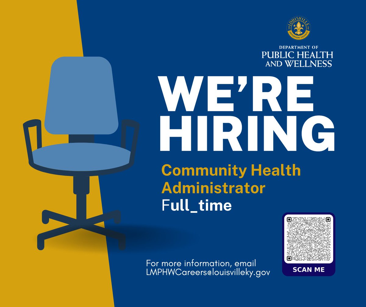 We're hiring! If you're passionate about public health and making a difference in our community, we want to hear from you!

To apply visit: shorturl.at/5oY8L