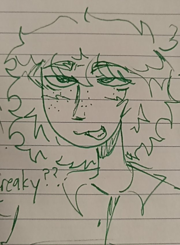 CAR0SUL's tweet photo. i love the way i drew mike here this pens so appetizing https://t.co/q8AK1ZXzkP