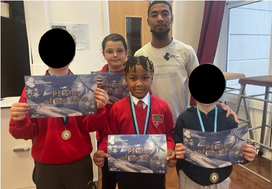 WoodlandsPri's tweet photo. Well done to the children in KS2 who received the PE star of the term award! Keep up the hard work. @ElmsSIS https://t.co/aG2FjYQv6G