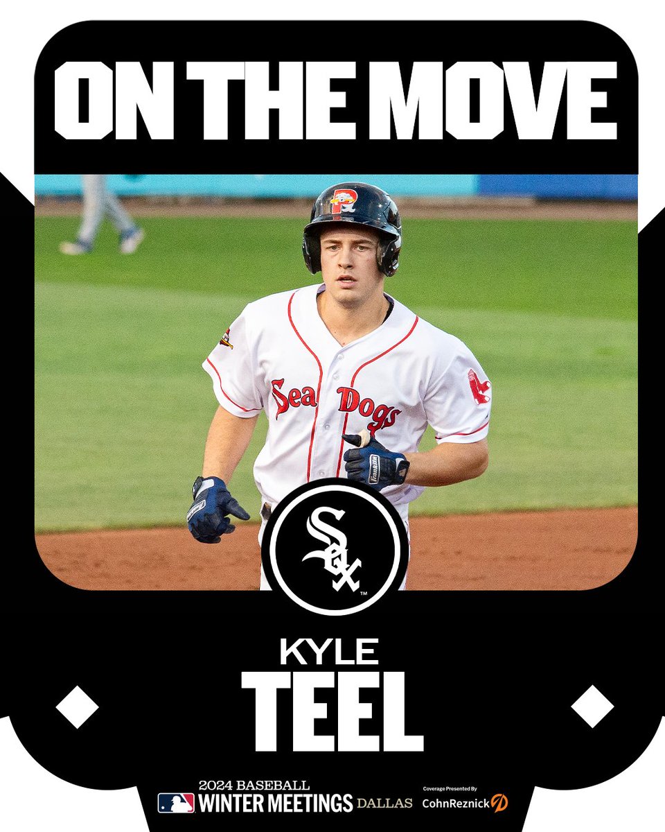 MLB (@mlb) on Twitter photo White Sox will reportedly acquire catcher Kyle Teel (<a href="/MLBPipeline/">MLB Pipeline</a>'s No. 25 overall), outfielder Braden Montgomery (<a href="/MLBPipeline/">MLB Pipeline</a>'s No. 54 overall), infielder Chase Meidroth and RHP Wikelman Gonzalez from the Red Sox, per multiple reports including <a href="/MLBNetwork/">MLB Network</a> insider <a href="/JonHeyman/">Jon Heyman</a>. White Sox will reportedly acquire catcher Kyle Teel (<a href="/MLBPipeline/">MLB Pipeline</a>'s No. 25 overall), outfielder Braden Montgomery (<a href="/MLBPipeline/">MLB Pipeline</a>'s No. 54 overall), infielder Chase Meidroth and RHP Wikelman Gonzalez from the Red Sox, per multiple reports including <a href="/MLBNetwork/">MLB Network</a> insider <a href="/JonHeyman/">Jon Heyman</a>.