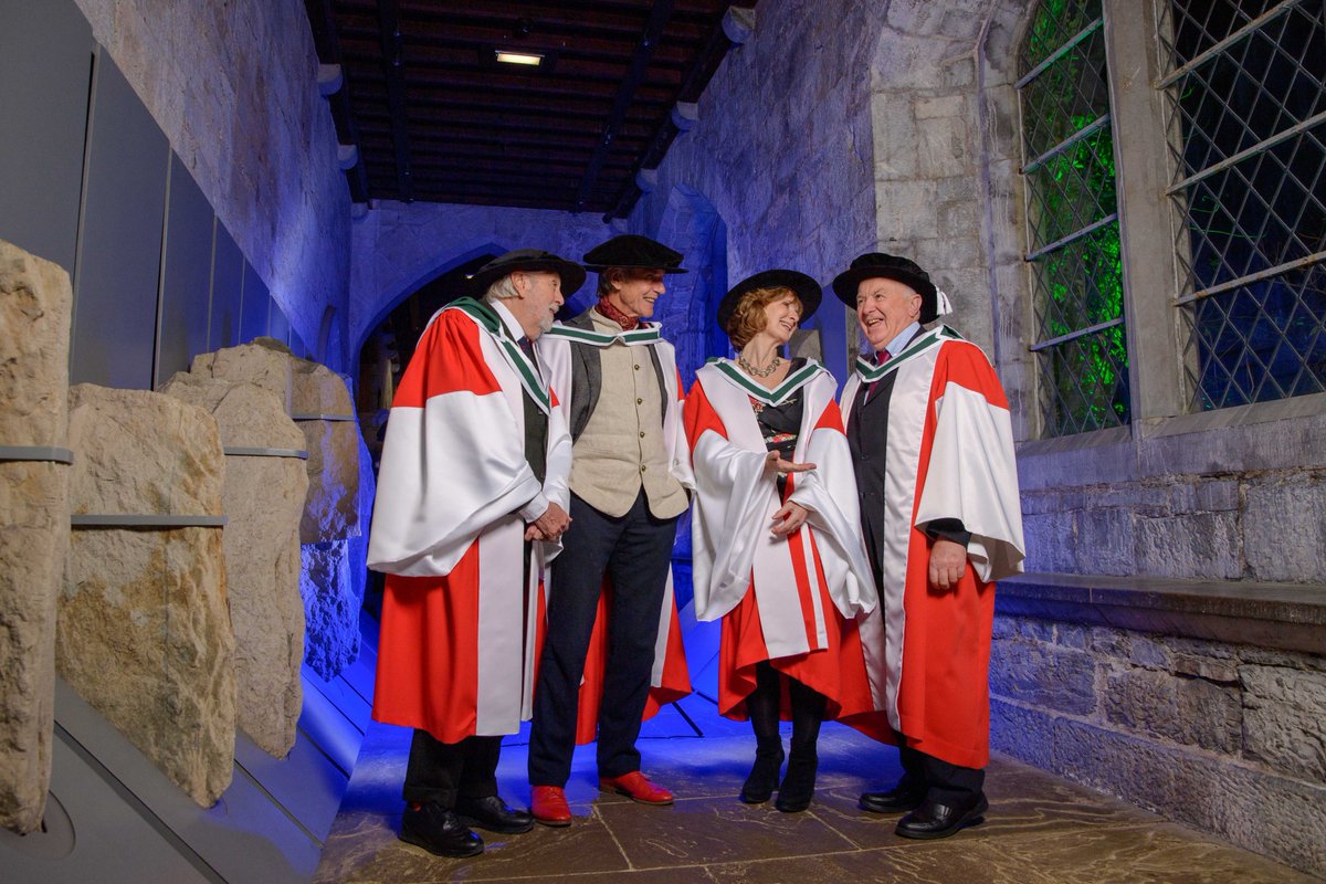 DOCTORS IN THE HOUSE!
West Cork-based film producer Lord David Puttnam, actor Jeremy Irons and Olympic rowing coach Dominic Casey were joined by Adi Roche as all four were awarded honorary degrees by University College Cork tonight. 
Full story in this week’s Southern Star, out