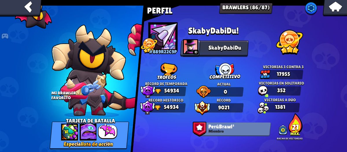 Buenas gentita! Buscamos un nuevo club, queremos ayudar con el evento navideño, somos activos e unidos... adjunto nuestros perfiles ❤️‍🩹
Like y rt se agradecen ⛄
#BrawlStars #Brawlidays