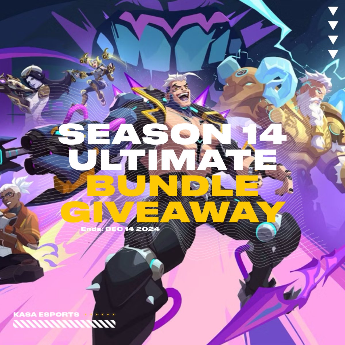 Kasa HiveMind (@kasahivemind) on Twitter photo 🐝 Ultimate Battle Pass Bundle Giveaway 🐝
To enter:
👤 Follow <a href="/kasahivemind/">Kasa HiveMind</a>
🔁 Retweet this post
💬 Reply and tag a friend
Giveaway ends December 14th! 🐝 Ultimate Battle Pass Bundle Giveaway 🐝
To enter:
👤 Follow <a href="/kasahivemind/">Kasa HiveMind</a>
🔁 Retweet this post
💬 Reply and tag a friend
Giveaway ends December 14th!
