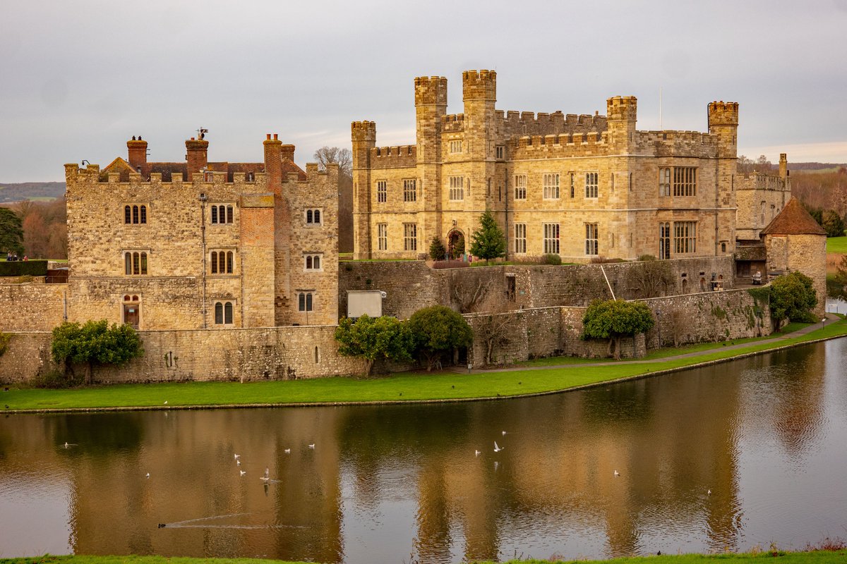 Chemfund's tweet photo. Golden hour at Leeds Castle #GOLDENHOUR #Leica #colorphotograph https://t.co/hvbMrx8Dqs