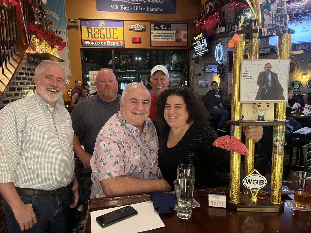 WOB_Viera's tweet photo. There are 2 Danny Trivia Shows left! Get that team together and play. The free answer is Cetology. Game starts at 7:30pm. Free to play with a purchase of a beverage. Cheers! #wobviera https://t.co/WcpiHnIfEU