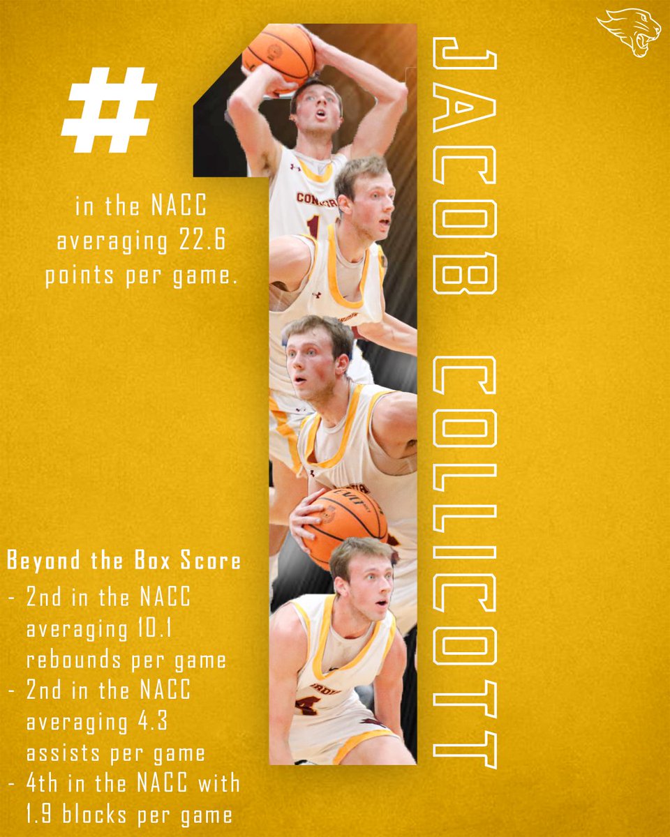cuc_menhoops's tweet photo. Jacob Collicott has had a dominating performance in the season so far! 💪🏀 Check out his impressive stats from within the NACC and NCAA! https://t.co/jxrbAqIhoV