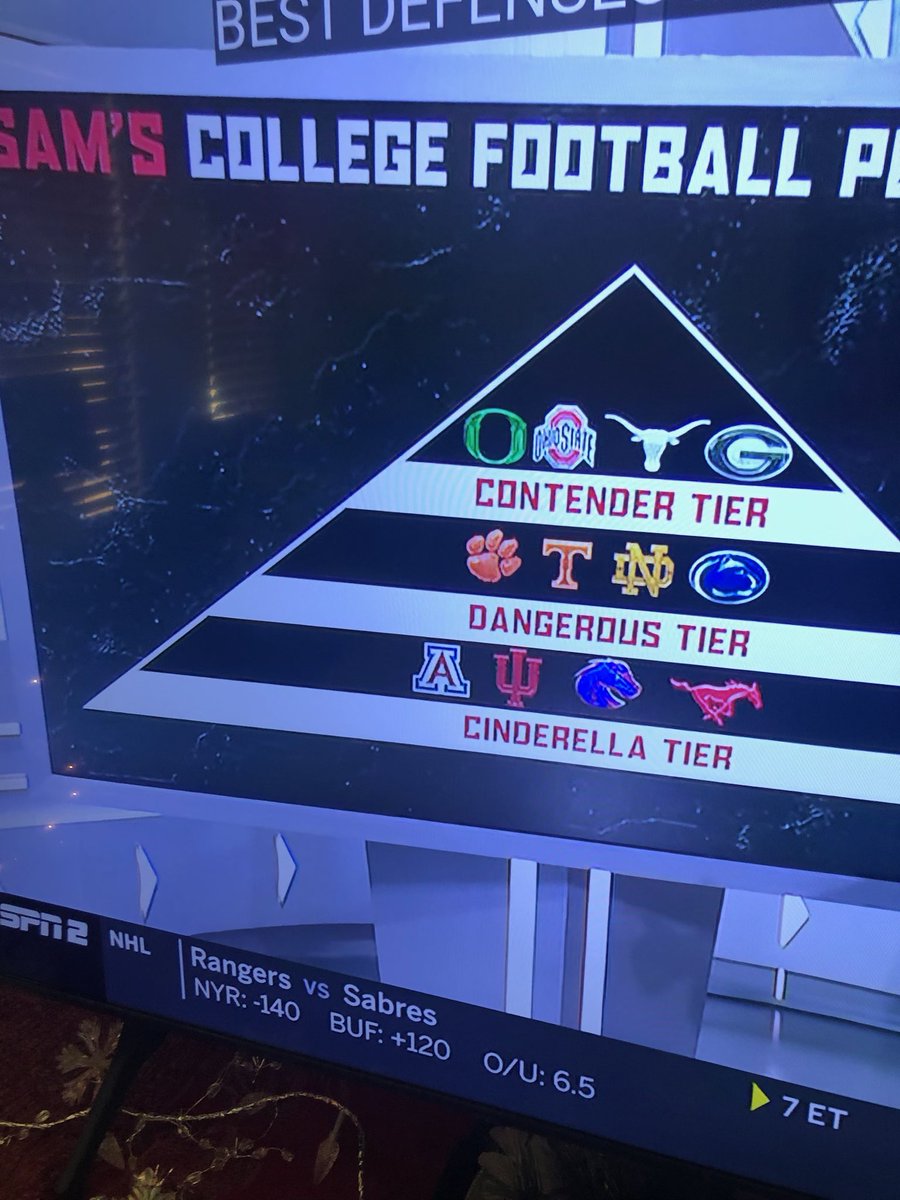 Pat_Barnes's tweet photo. Hey @espn…. ASU is in the playoff and you STILL can’t get our logo right? So disrespectful…..Bunch of clowns 🤡 

@tempebarstool @ASUFootball https://t.co/q3Z2Zw1N4k