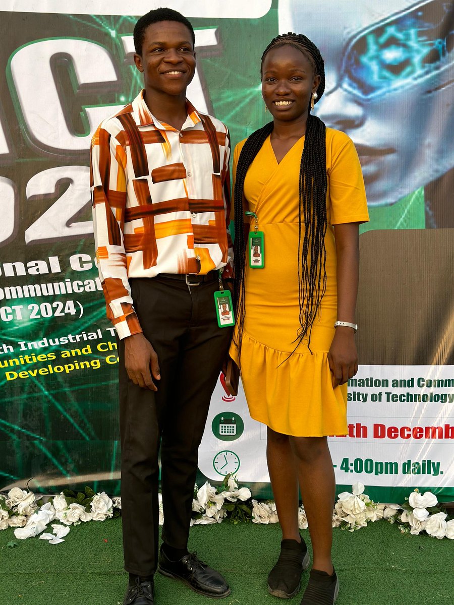 Victoriaimaobon's tweet photo. Day 1 of the maiden edition of the International Conference on Information and Communication Technology, Federal University of Technology, Owerri.
The Head Of Department, Software Engineering, SICT, A HOD from Umuagwo, my seniors and my faculty President.#tech @futoasicts #Icict https://t.co/yq2WNQ7tbE
