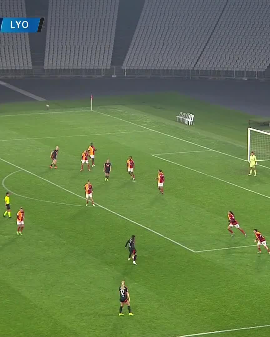 🚀 Eugénie Le Sommer with a "it's not personal, it's just business" type of finish!Watch live for free on DAZN ▶️  #UWCLonDAZN #UWCL