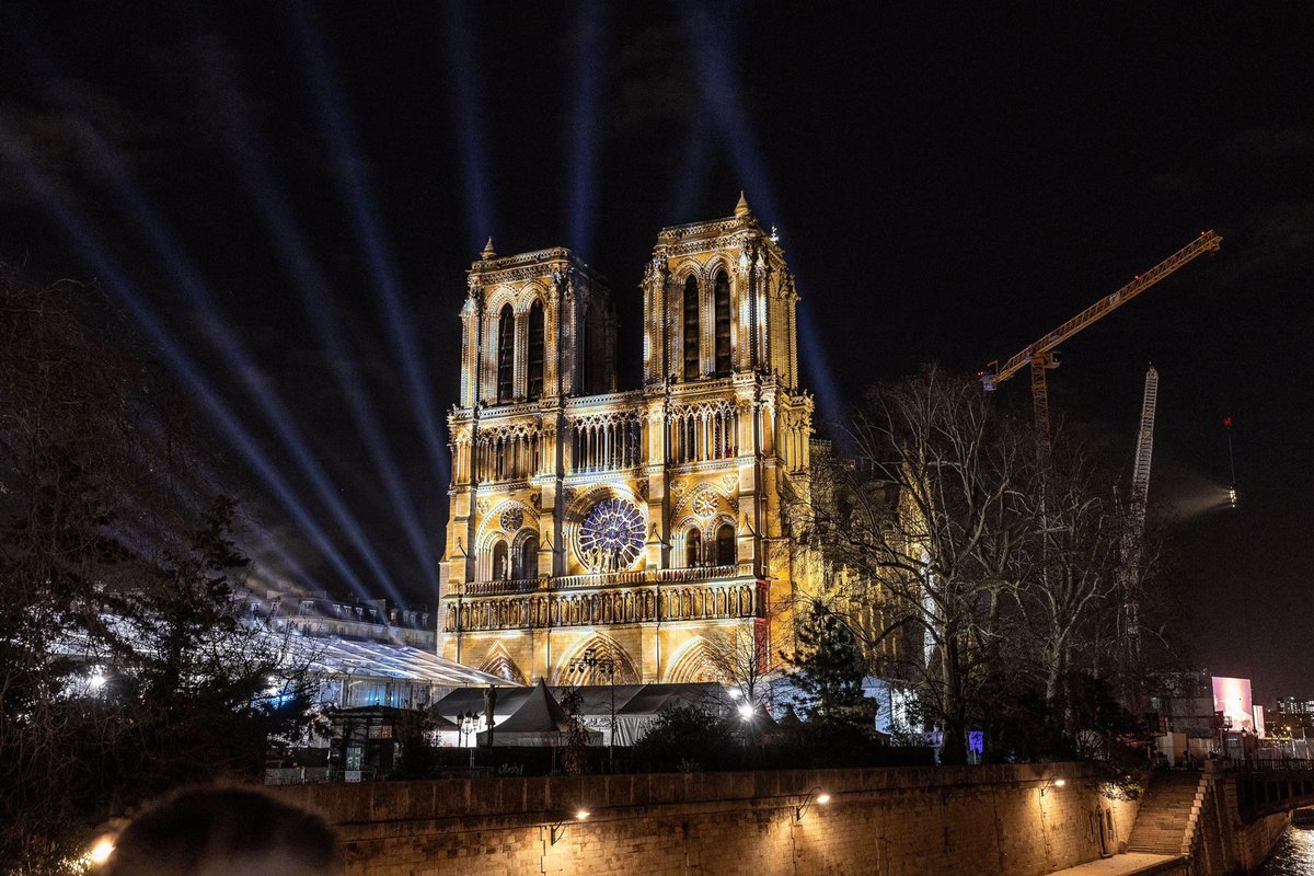 Hello friends! Let’s celebrate this wonderful time in history where this beautiful Cathedral; Notre Dame De Paris (Our Lady of Paris), reopens years after restoration from the unfortunate fire that took place in 2019. Blessed be God!