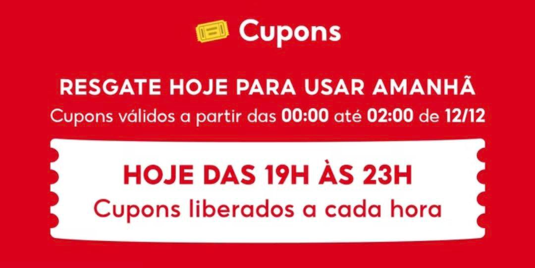 arrojadamix's tweet photo. 🚨 CUPONS SHOPEE DE HORA EM HORA 🚨

🎟️ Resgate os cupons e use a partir da 00h, na Liquida da Shô! 

🕖19h – Cupom Surpresa 
🕗20h – Frete Grátis mínimo R$10
🕘21h à 23h – 30%; 40%; 50% de Cashback 

➡️🔗RESGATE AQUI: 
https://t.co/nNWu1rBDNg https://t.co/sUUid7lZuU