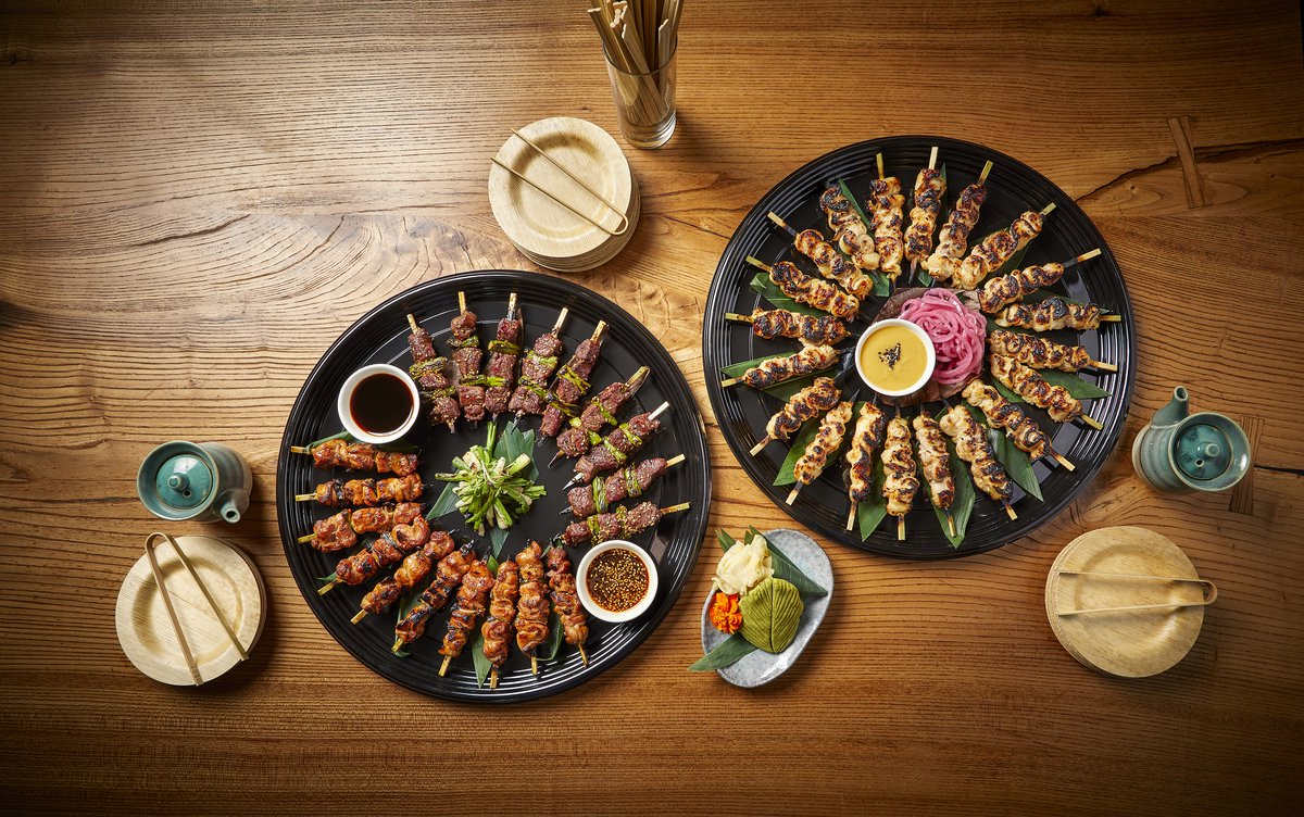 Let our catering be your secret weapon for holiday celebrations. 🥡🥢 Build your own carryout and delivery platters with options like fresh nigiri and maki rolls to smoky Robata-grilled skewers of meat and vegetables. Order through our website today!