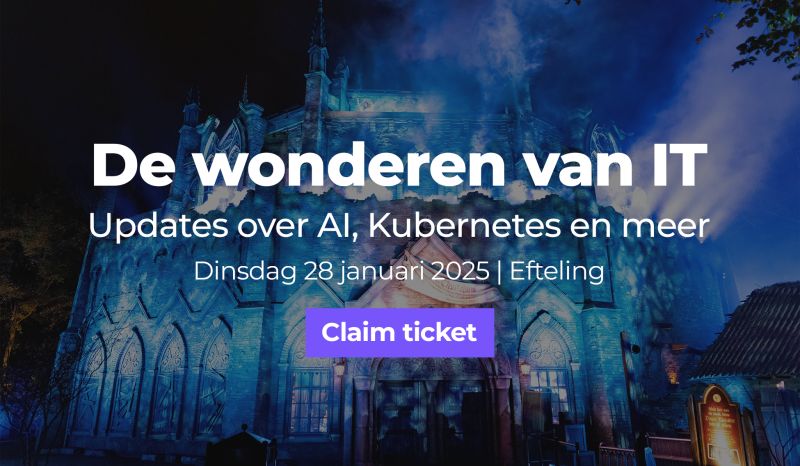 Ontdek de wonderen van #IT op 28 januari! Start uw dag met boeiende updates van experts en onze klanten over #AI, #Kubernetes, #Cloud en meer! Sluit de dag af met een bezoek aan de Winter Efteling. 🎢 ❄️ 
Claim uw entreeticket via de onderstaande link: event.nutanix.com/dewonderenvani…