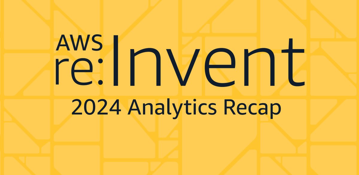 IronsideGroup's tweet photo. Last chance to register: join the Ironside team for a free webinar tomorrow breaking down our favorite data, analytics, and AI updates from @AWS #reInvent2024. Our experts will discuss updates in areas such as #AmazonQ and many more.

https://t.co/SVFeU890ml

#AWSreinvent #GenAI https://t.co/BgM2opQSER